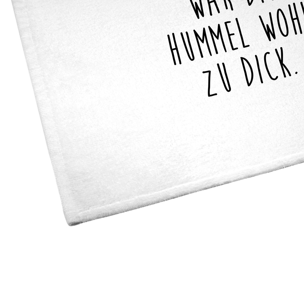 Gäste Handtuch Hummel flauschig Gästetuch, Reisehandtuch, Sport Handtuch, Frottier, Kinder Handtuch, Tiermotive, Gute Laune, lustige Sprüche, Tiere, Hummel, Flauschig, Biene, Blume, Natur