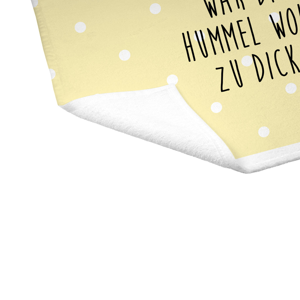 Gäste Handtuch Hummel flauschig Gästetuch, Reisehandtuch, Sport Handtuch, Frottier, Kinder Handtuch, Tiermotive, Gute Laune, lustige Sprüche, Tiere, Hummel, Flauschig, Biene, Blume, Natur