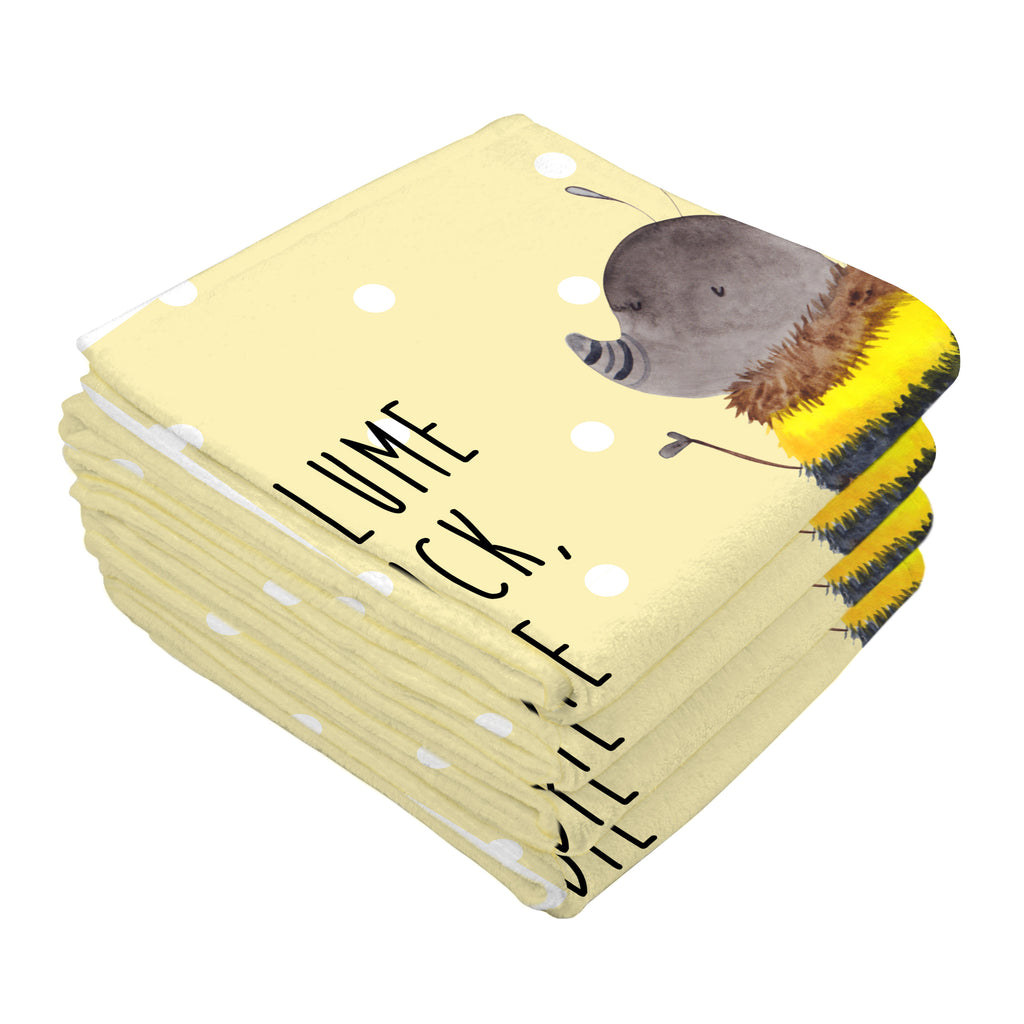 Gäste Handtuch Hummel flauschig Gästetuch, Reisehandtuch, Sport Handtuch, Frottier, Kinder Handtuch, Tiermotive, Gute Laune, lustige Sprüche, Tiere, Hummel, Flauschig, Biene, Blume, Natur
