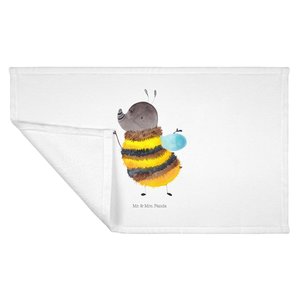 Gäste Handtuch Hummel flauschig Gästetuch, Reisehandtuch, Sport Handtuch, Frottier, Kinder Handtuch, Tiermotive, Gute Laune, lustige Sprüche, Tiere, Hummel, Flauschig, Biene, Blume, Natur
