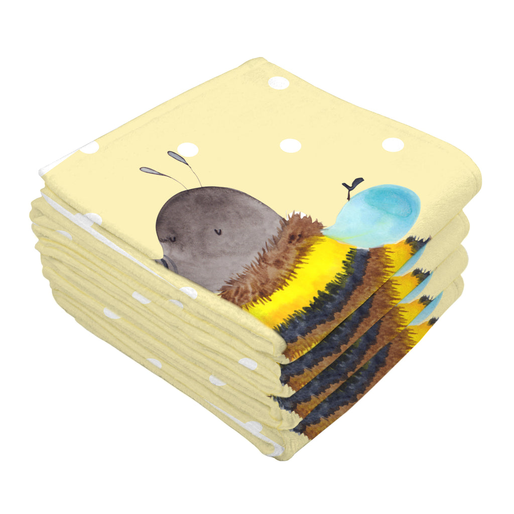 Gäste Handtuch Hummel flauschig Gästetuch, Reisehandtuch, Sport Handtuch, Frottier, Kinder Handtuch, Tiermotive, Gute Laune, lustige Sprüche, Tiere, Hummel, Flauschig, Biene, Blume, Natur