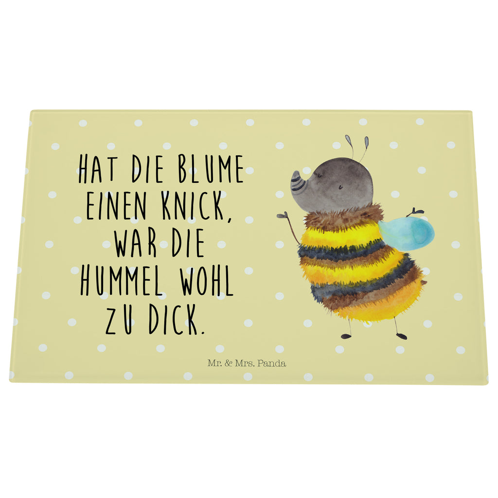 Medium Glas Schneidbrett Hummel flauschig Glasschneidebrett, Schneidebrett, Tiermotive, Gute Laune, lustige Sprüche, Tiere, Hummel, Flauschig, Biene, Blume, Natur