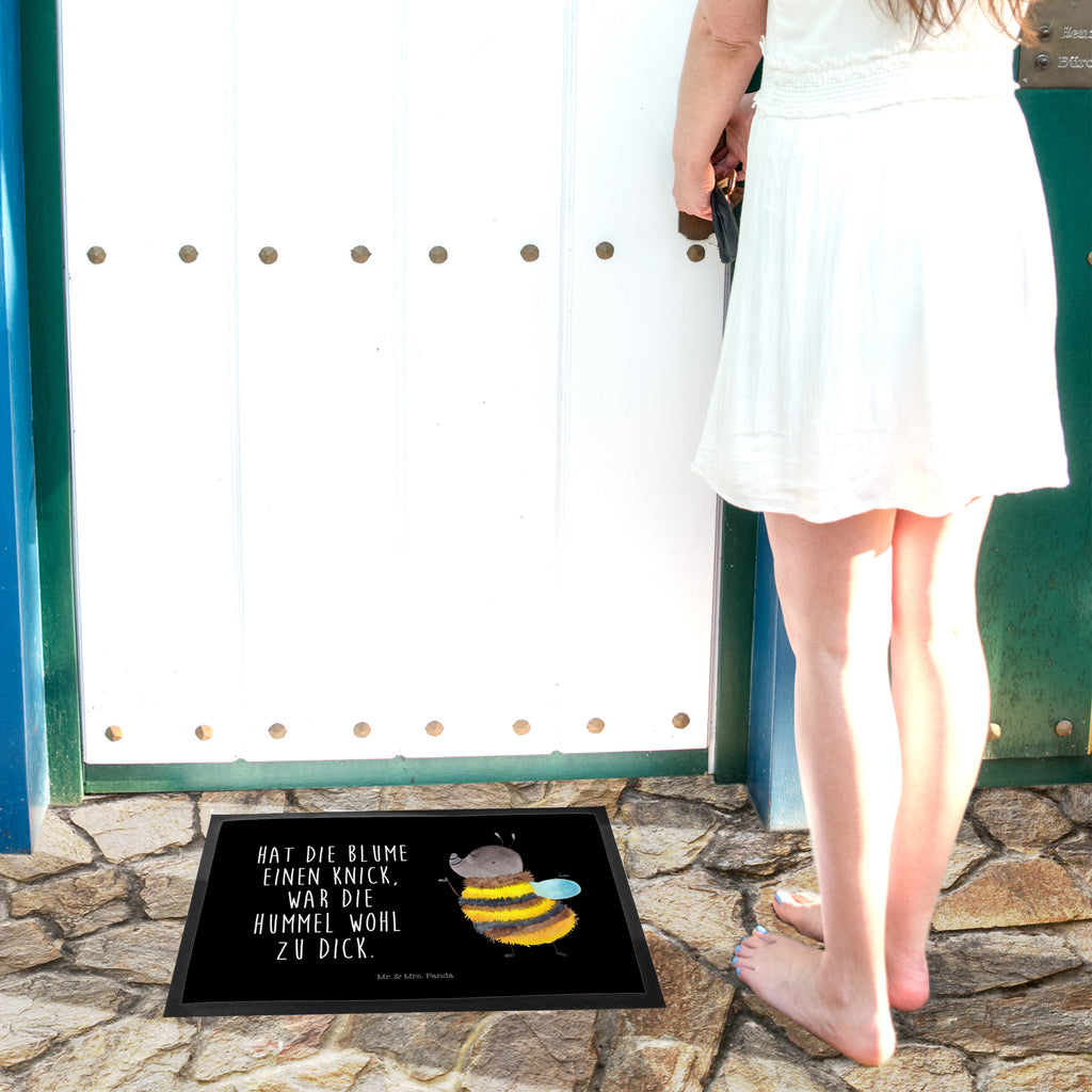 Fußmatte Hummel flauschig Hummel, Flauschig, Biene, Blume, Natur Türvorleger, Schmutzmatte, Fußabtreter, Matte, Schmutzfänger, Fußabstreifer, Schmutzfangmatte, Türmatte, Motivfußmatte,  Haustürmatte, Vorleger  süße Tiermotive, gute Laune, lustige Sprüche, Tiere