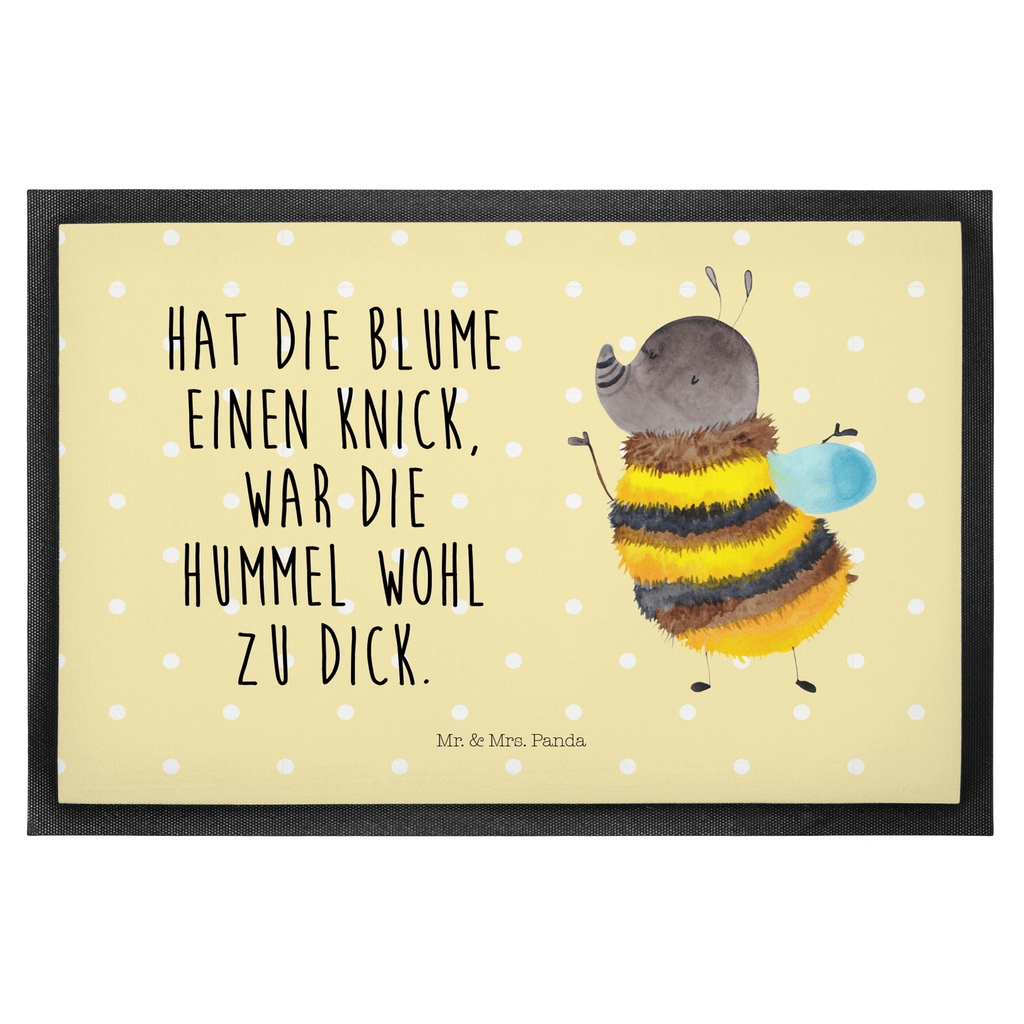 Fußmatte Hummel flauschig Hummel, Flauschig, Biene, Blume, Natur Türvorleger, Schmutzmatte, Fußabtreter, Matte, Schmutzfänger, Fußabstreifer, Schmutzfangmatte, Türmatte, Motivfußmatte,  Haustürmatte, Vorleger  süße Tiermotive, gute Laune, lustige Sprüche, Tiere