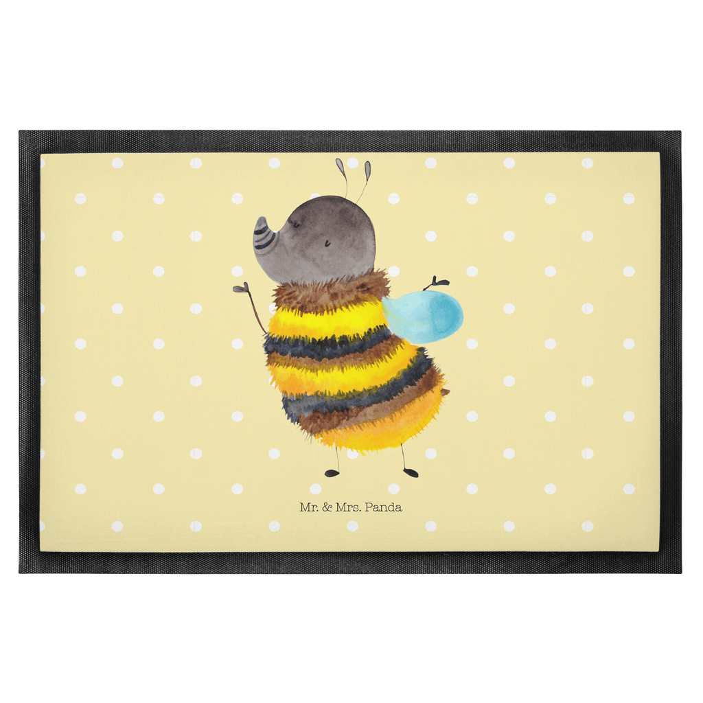 Fußmatte Hummel flauschig Hummel, Flauschig, Biene, Blume, Natur Türvorleger, Schmutzmatte, Fußabtreter, Matte, Schmutzfänger, Fußabstreifer, Schmutzfangmatte, Türmatte, Motivfußmatte,  Haustürmatte, Vorleger  süße Tiermotive, gute Laune, lustige Sprüche, Tiere