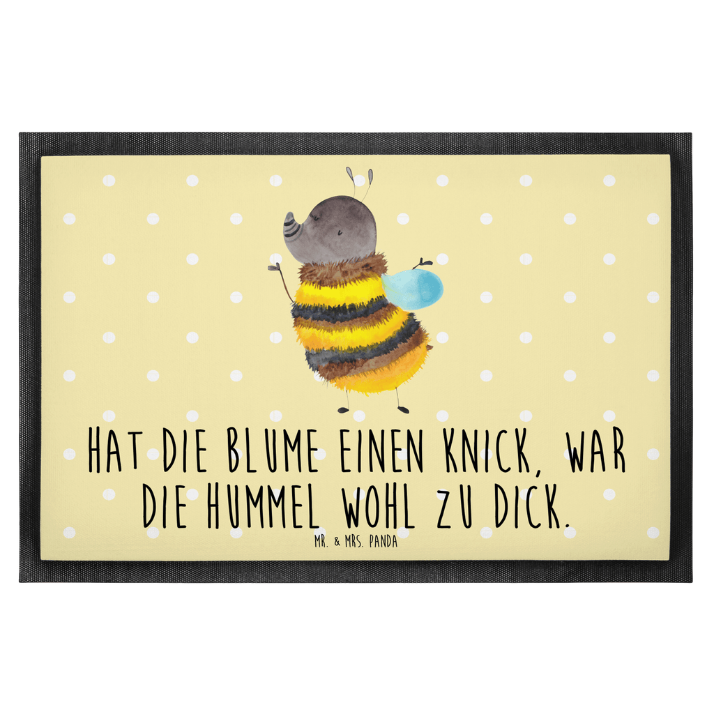 Fußmatte Hummel flauschig Hummel, Flauschig, Biene, Blume, Natur Türvorleger, Schmutzmatte, Fußabtreter, Matte, Schmutzfänger, Fußabstreifer, Schmutzfangmatte, Türmatte, Motivfußmatte,  Haustürmatte, Vorleger  süße Tiermotive, gute Laune, lustige Sprüche, Tiere