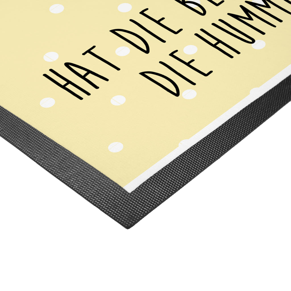 Fußmatte Hummel flauschig Hummel, Flauschig, Biene, Blume, Natur Türvorleger, Schmutzmatte, Fußabtreter, Matte, Schmutzfänger, Fußabstreifer, Schmutzfangmatte, Türmatte, Motivfußmatte,  Haustürmatte, Vorleger  süße Tiermotive, gute Laune, lustige Sprüche, Tiere