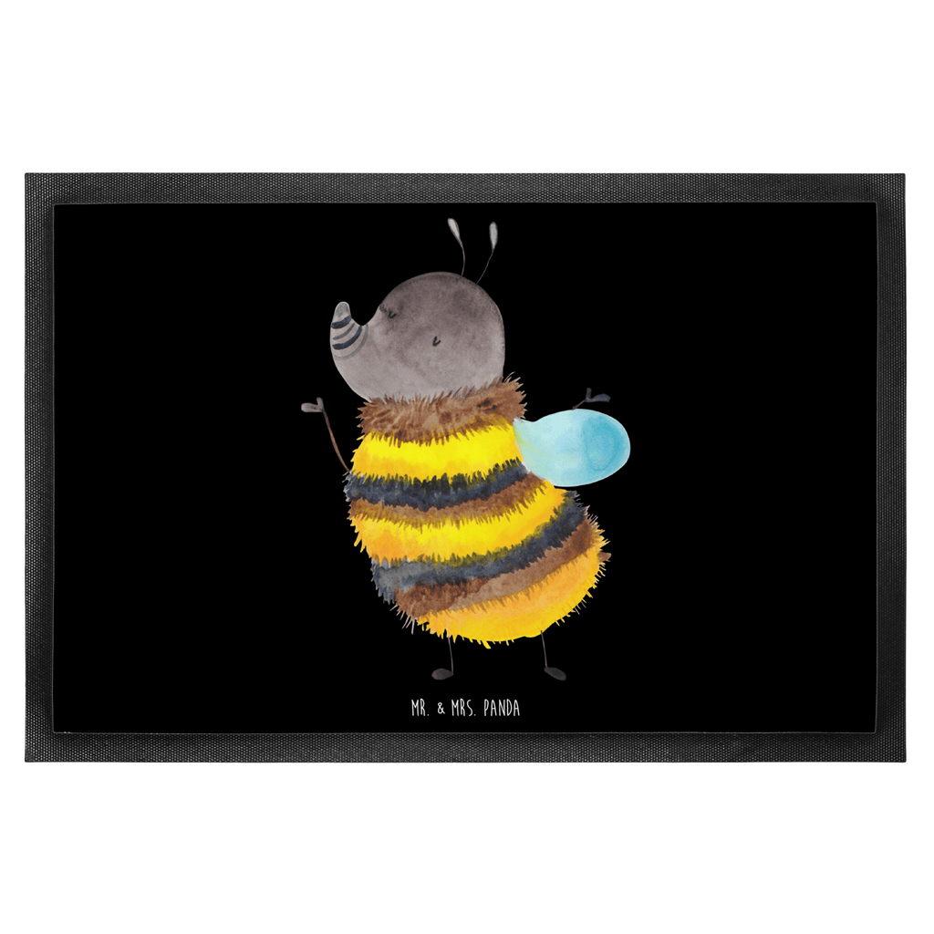 Fußmatte Hummel flauschig Hummel, Flauschig, Biene, Blume, Natur Türvorleger, Schmutzmatte, Fußabtreter, Matte, Schmutzfänger, Fußabstreifer, Schmutzfangmatte, Türmatte, Motivfußmatte,  Haustürmatte, Vorleger  süße Tiermotive, gute Laune, lustige Sprüche, Tiere
