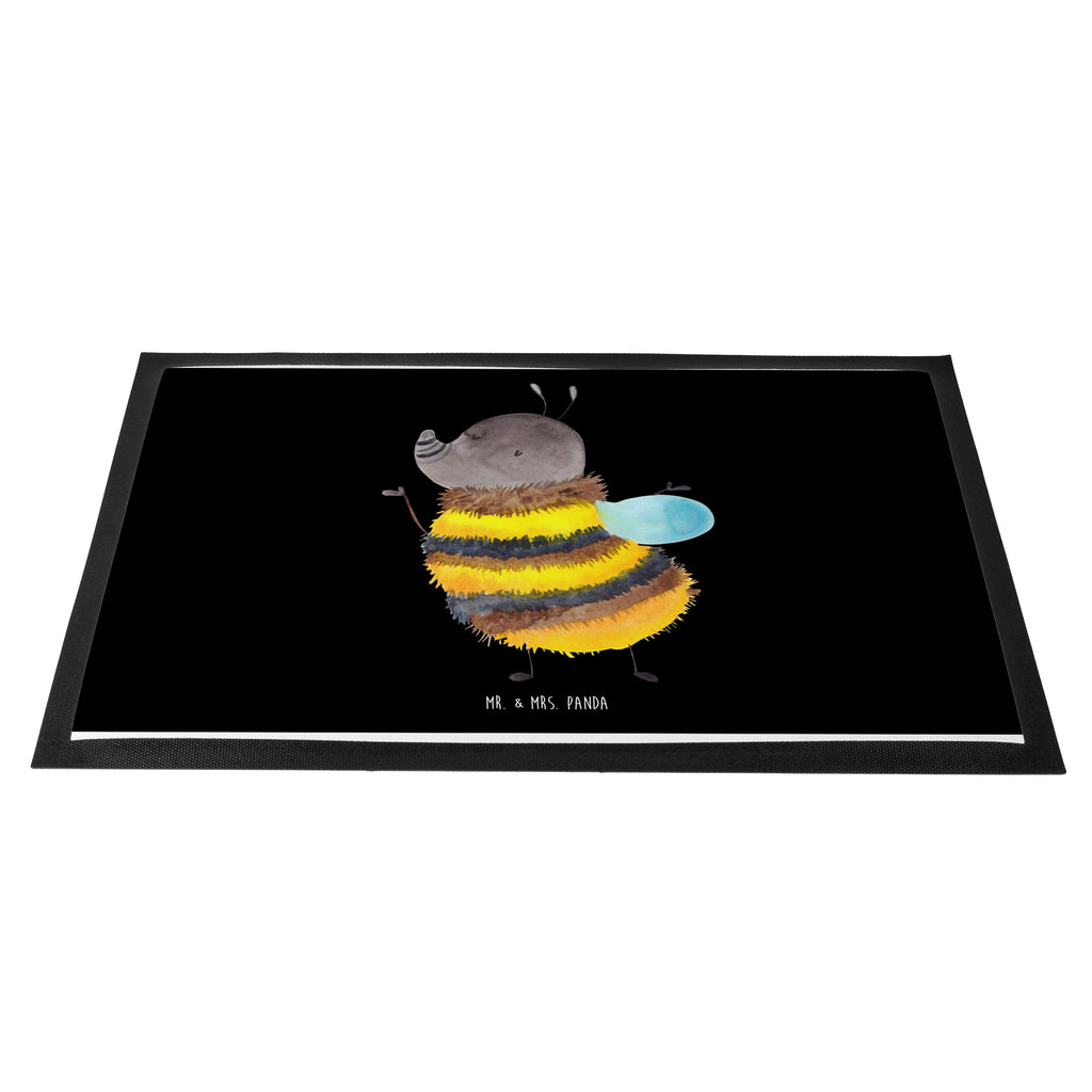 Fußmatte Hummel flauschig Hummel, Flauschig, Biene, Blume, Natur Türvorleger, Schmutzmatte, Fußabtreter, Matte, Schmutzfänger, Fußabstreifer, Schmutzfangmatte, Türmatte, Motivfußmatte,  Haustürmatte, Vorleger  süße Tiermotive, gute Laune, lustige Sprüche, Tiere