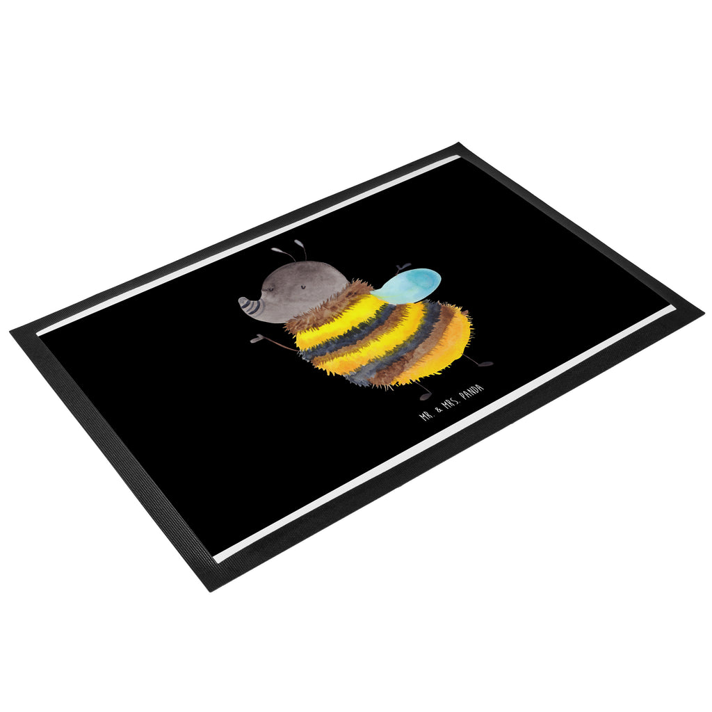 Fußmatte Hummel flauschig Hummel, Flauschig, Biene, Blume, Natur Türvorleger, Schmutzmatte, Fußabtreter, Matte, Schmutzfänger, Fußabstreifer, Schmutzfangmatte, Türmatte, Motivfußmatte,  Haustürmatte, Vorleger  süße Tiermotive, gute Laune, lustige Sprüche, Tiere