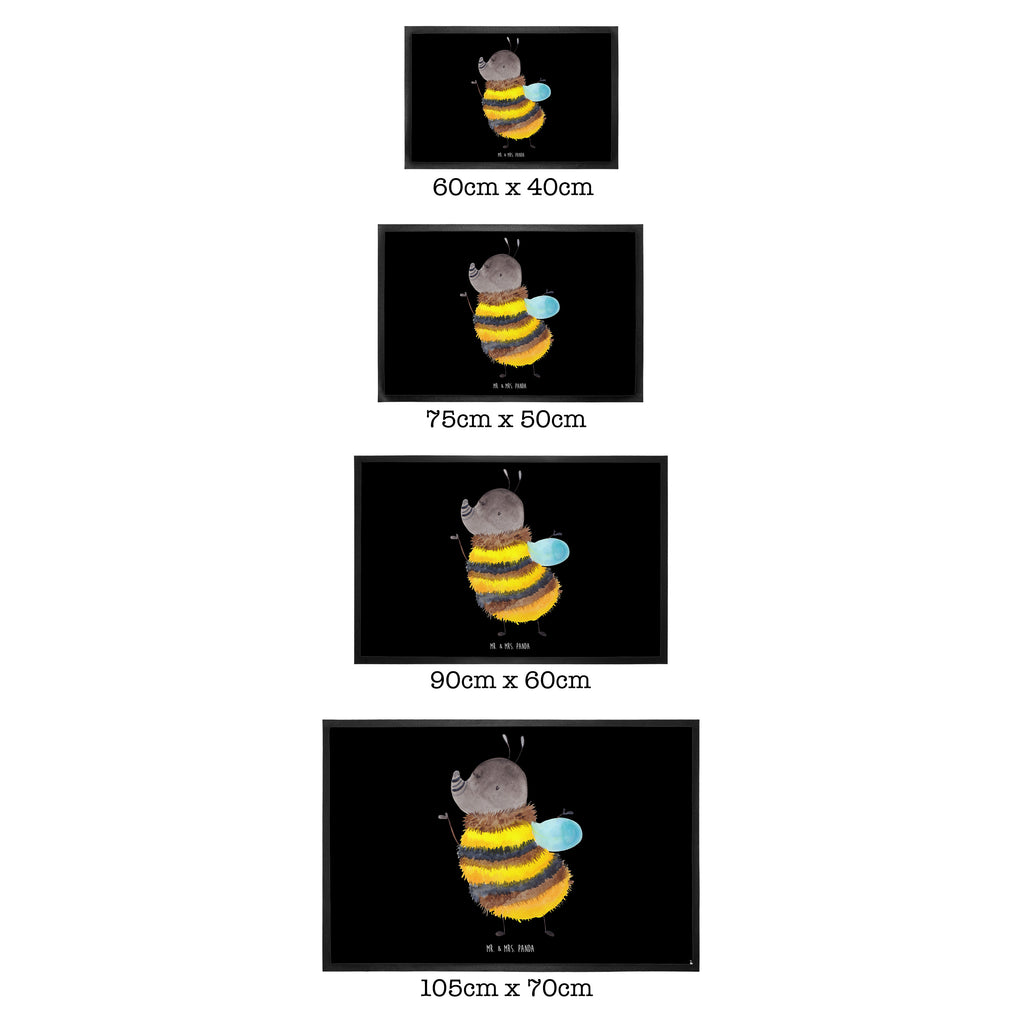 Fußmatte Hummel flauschig Hummel, Flauschig, Biene, Blume, Natur Türvorleger, Schmutzmatte, Fußabtreter, Matte, Schmutzfänger, Fußabstreifer, Schmutzfangmatte, Türmatte, Motivfußmatte,  Haustürmatte, Vorleger  süße Tiermotive, gute Laune, lustige Sprüche, Tiere