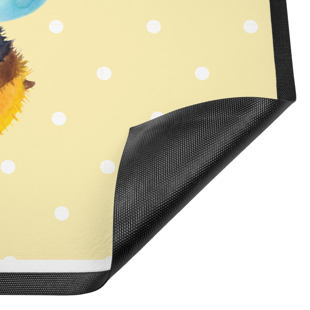 Fußmatte Hummel flauschig Hummel, Flauschig, Biene, Blume, Natur Türvorleger, Schmutzmatte, Fußabtreter, Matte, Schmutzfänger, Fußabstreifer, Schmutzfangmatte, Türmatte, Motivfußmatte,  Haustürmatte, Vorleger  süße Tiermotive, gute Laune, lustige Sprüche, Tiere