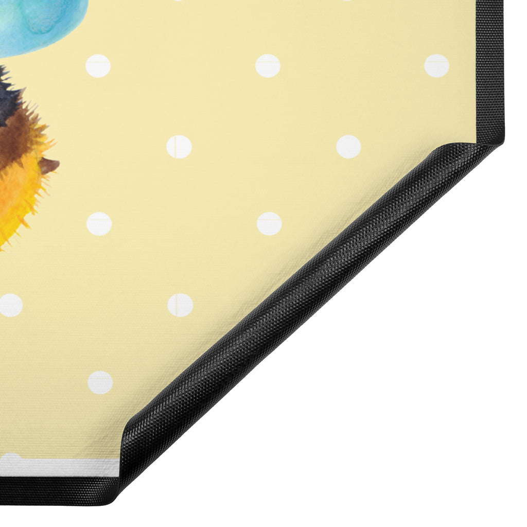 Fußmatte Hummel flauschig Hummel, Flauschig, Biene, Blume, Natur Türvorleger, Schmutzmatte, Fußabtreter, Matte, Schmutzfänger, Fußabstreifer, Schmutzfangmatte, Türmatte, Motivfußmatte,  Haustürmatte, Vorleger  süße Tiermotive, gute Laune, lustige Sprüche, Tiere