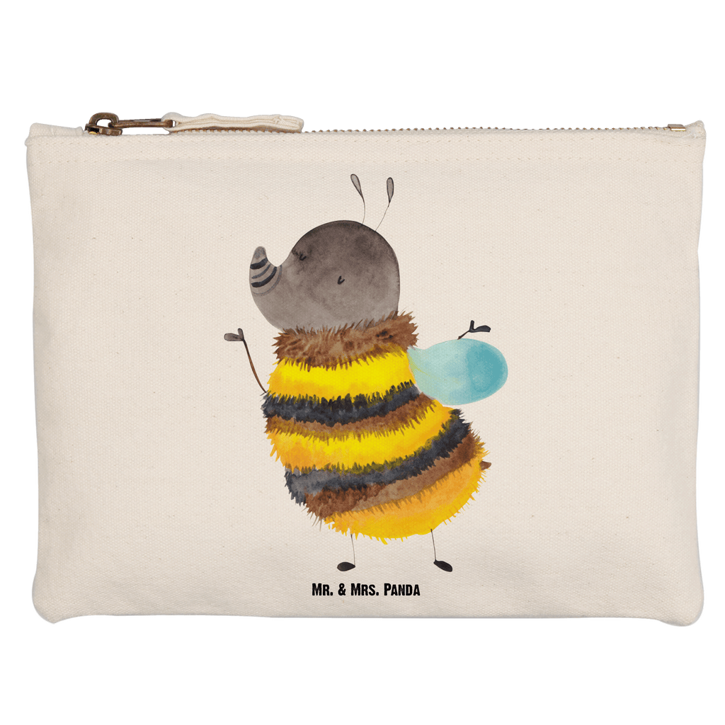 Schminktasche Hummel flauschig Schminktasche, Kosmetiktasche, Kosmetikbeutel, Stiftemäppchen, Etui, Federmappe, Makeup, XXL, Schminketui, Kosmetiketui, Schlamperetui, Tiermotive, Gute Laune, lustige Sprüche, Tiere, Hummel, Flauschig, Biene, Blume, Natur