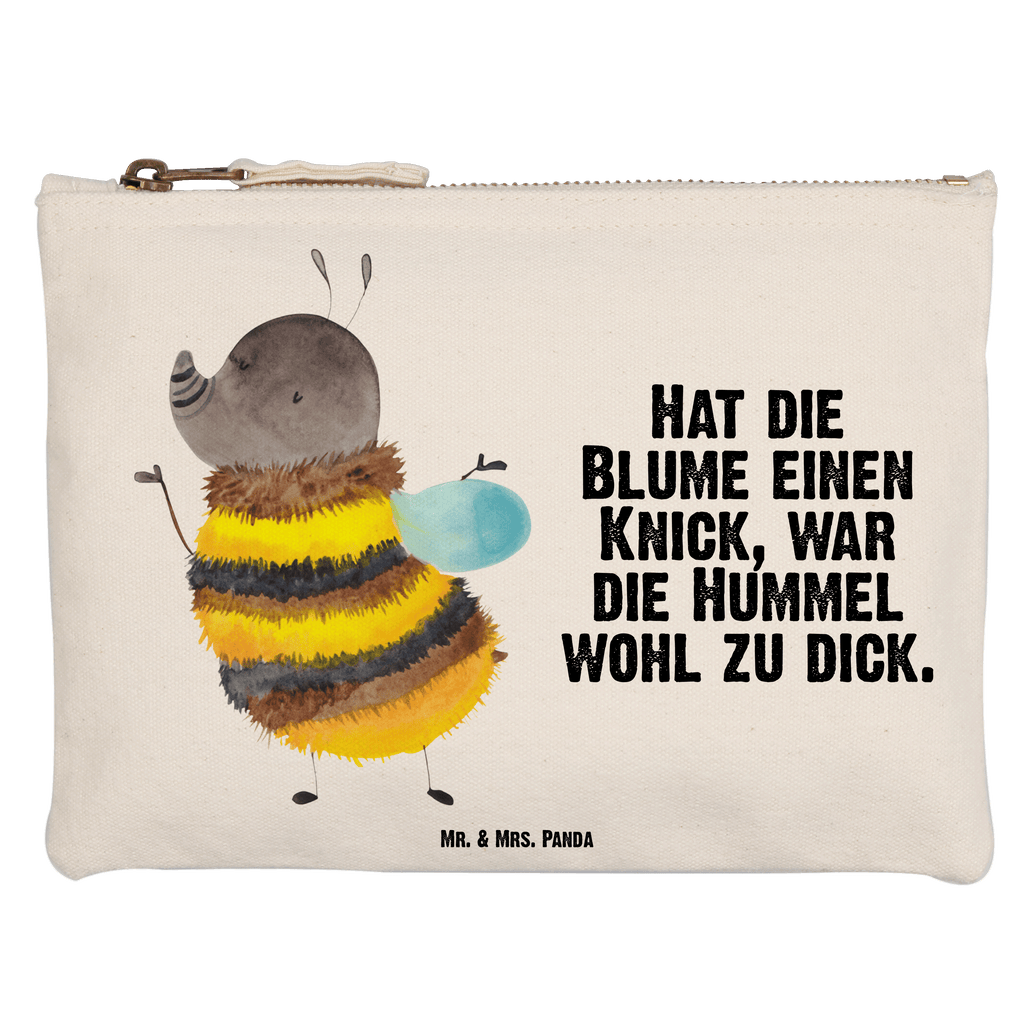 Schminktasche Hummel flauschig Schminktasche, Kosmetiktasche, Kosmetikbeutel, Stiftemäppchen, Etui, Federmappe, Makeup, XXL, Schminketui, Kosmetiketui, Schlamperetui, Tiermotive, Gute Laune, lustige Sprüche, Tiere, Hummel, Flauschig, Biene, Blume, Natur