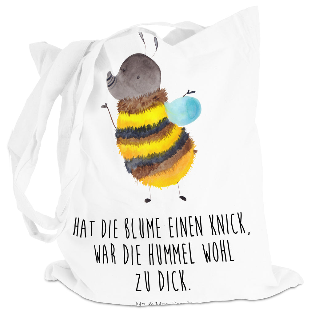 Tragetasche Hummel flauschig Beuteltasche, Beutel, Einkaufstasche, Jutebeutel, Stoffbeutel, Tiermotive, Gute Laune, lustige Sprüche, Tiere, Hummel, Flauschig, Biene, Blume, Natur