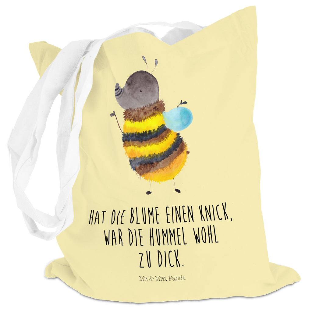 Tragetasche Hummel flauschig Beuteltasche, Beutel, Einkaufstasche, Jutebeutel, Stoffbeutel, Tiermotive, Gute Laune, lustige Sprüche, Tiere, Hummel, Flauschig, Biene, Blume, Natur