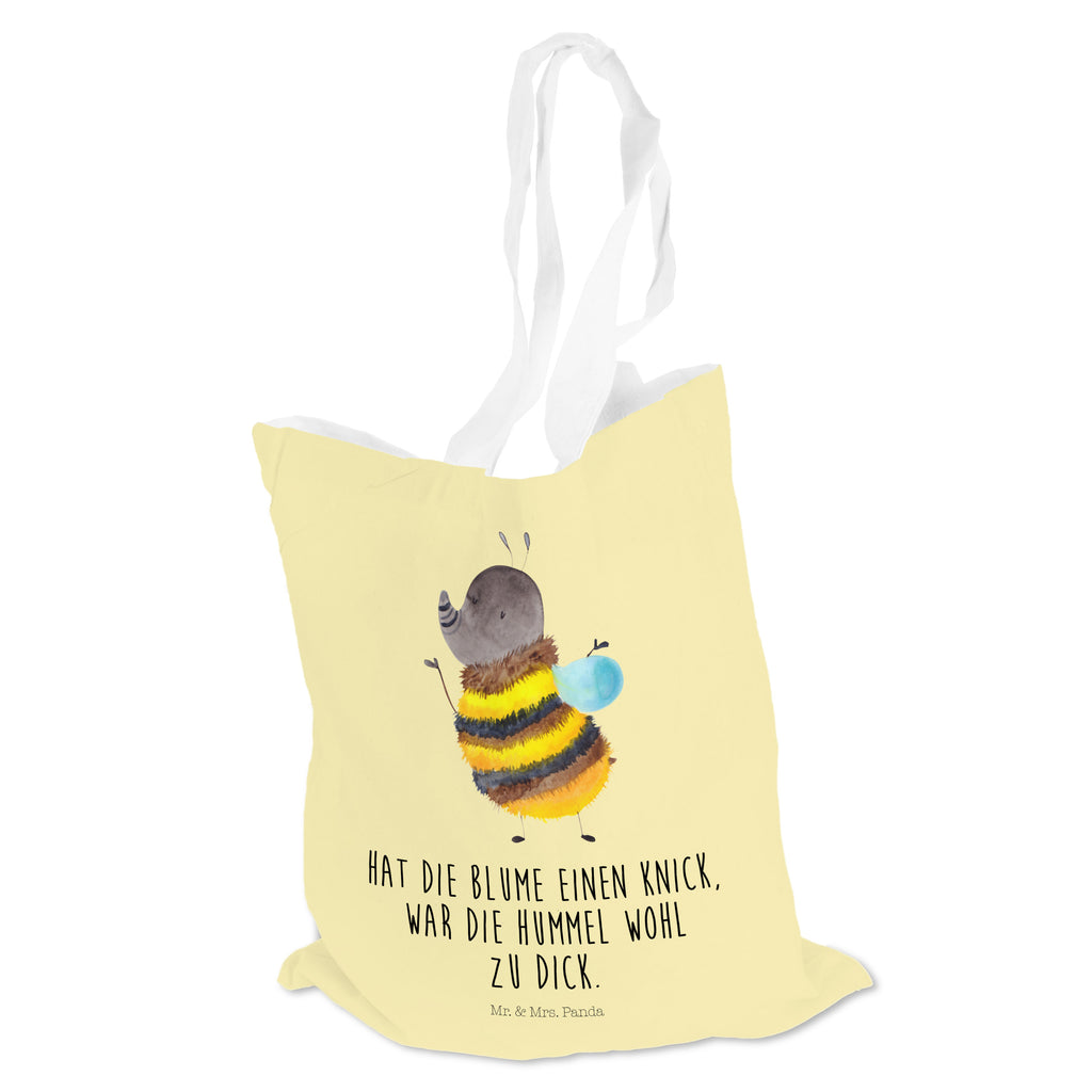 Tragetasche Hummel flauschig Beuteltasche, Beutel, Einkaufstasche, Jutebeutel, Stoffbeutel, Tiermotive, Gute Laune, lustige Sprüche, Tiere, Hummel, Flauschig, Biene, Blume, Natur