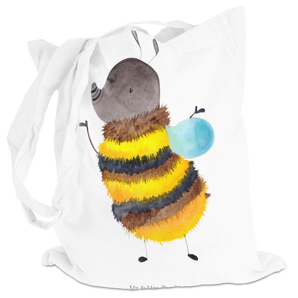 Tragetasche Hummel flauschig Beuteltasche, Beutel, Einkaufstasche, Jutebeutel, Stoffbeutel, Tiermotive, Gute Laune, lustige Sprüche, Tiere, Hummel, Flauschig, Biene, Blume, Natur