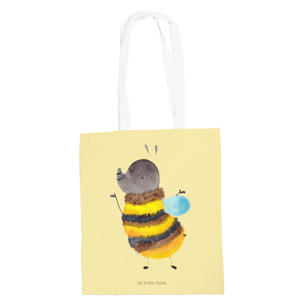 Tragetasche Hummel flauschig Beuteltasche, Beutel, Einkaufstasche, Jutebeutel, Stoffbeutel, Tiermotive, Gute Laune, lustige Sprüche, Tiere, Hummel, Flauschig, Biene, Blume, Natur