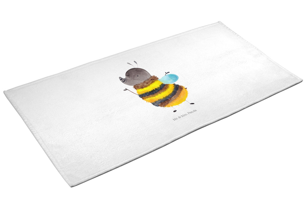 50 x 100 Handtuch Hummel flauschig Handtuch, Badehandtuch, Badezimmer, Handtücher, groß, Kinder, Baby, Tiermotive, Gute Laune, lustige Sprüche, Tiere, Hummel, Flauschig, Biene, Blume, Natur