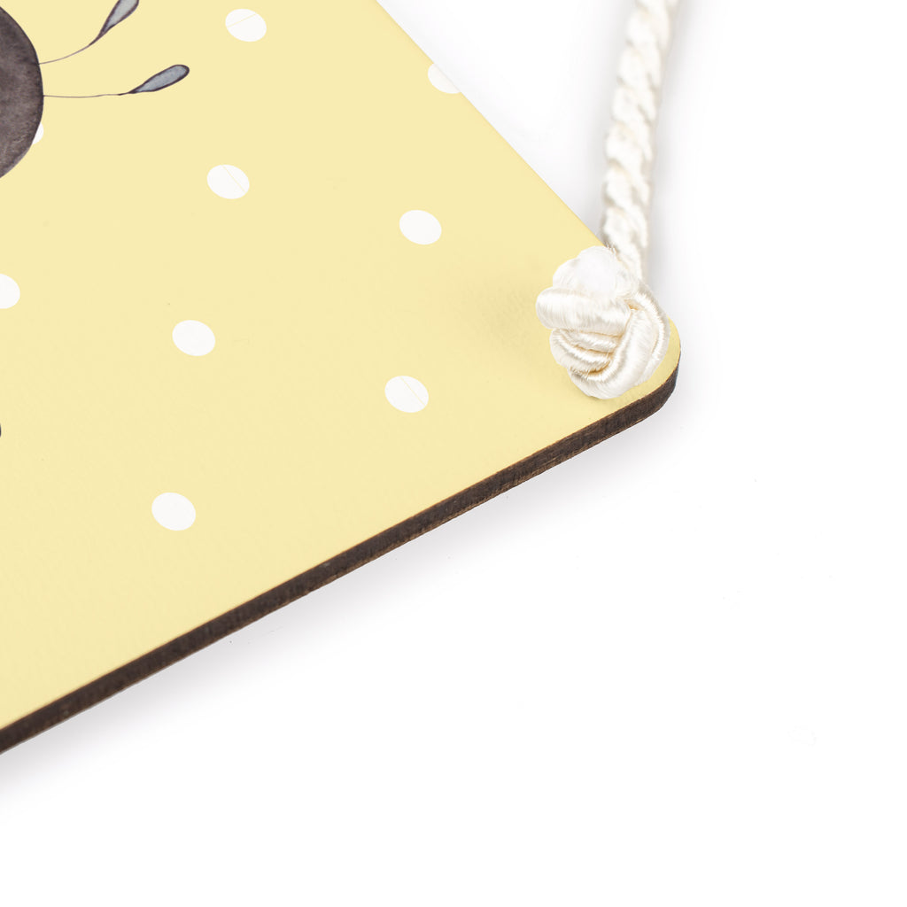 Deko Schild Hummel flauschig Dekoschild, Deko Schild, Schild, Tür Schild, Türschild, Holzschild, Wandschild, Wanddeko, Tiermotive, Gute Laune, lustige Sprüche, Tiere, Hummel, Flauschig, Biene, Blume, Natur