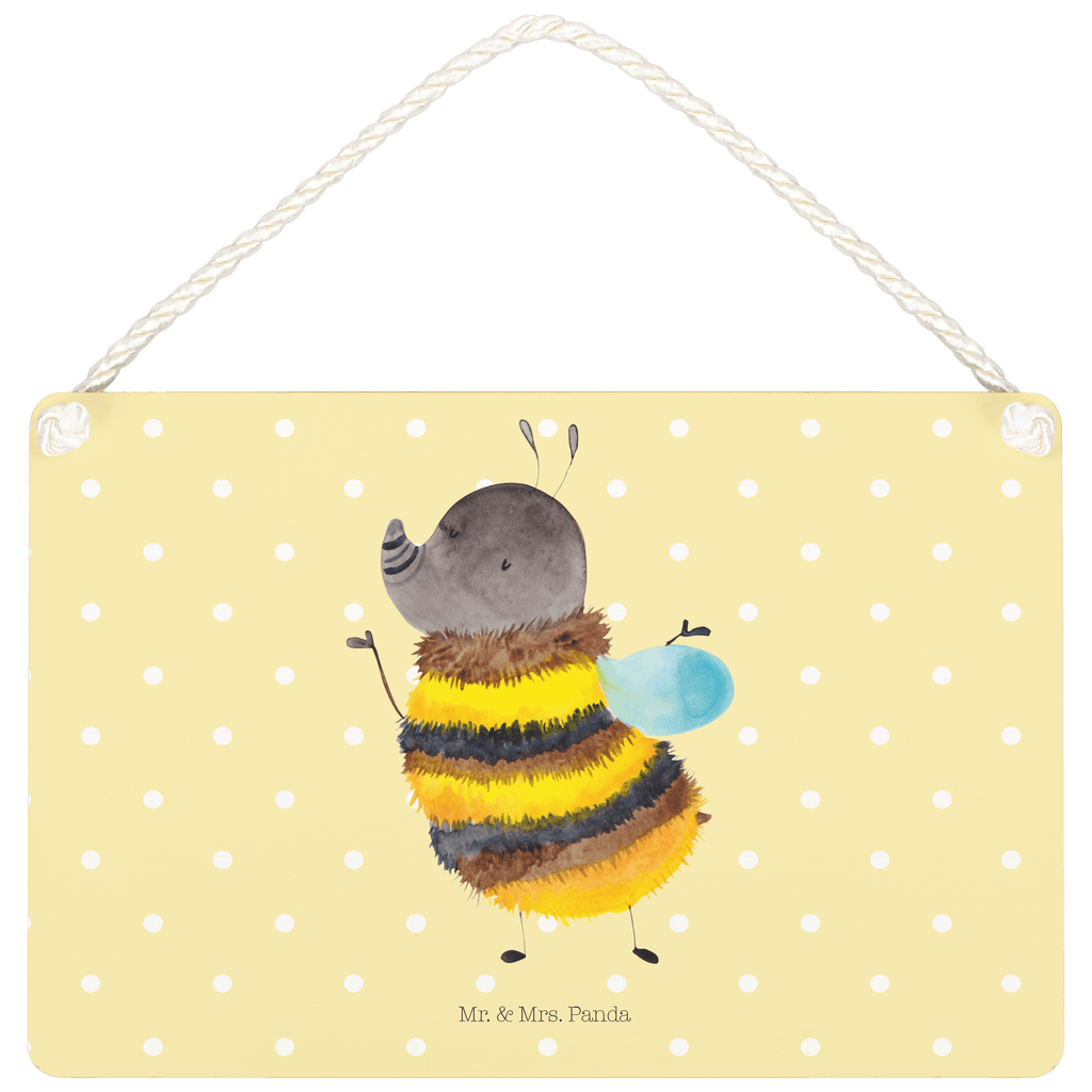 Deko Schild Hummel flauschig Dekoschild, Deko Schild, Schild, Tür Schild, Türschild, Holzschild, Wandschild, Wanddeko, Tiermotive, Gute Laune, lustige Sprüche, Tiere, Hummel, Flauschig, Biene, Blume, Natur