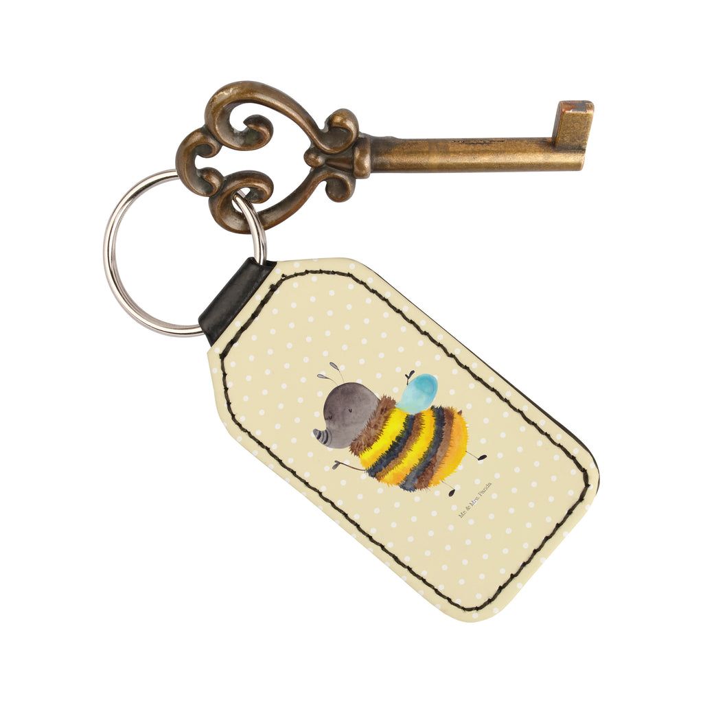 Rechteckig Schlüsselanhänger Hummel flauschig Schlüsselanhänger, Anhänger, Taschenanhänger, Glücksbringer, Schutzengel, Tiermotive, Gute Laune, lustige Sprüche, Tiere, Hummel, Flauschig, Biene, Blume, Natur