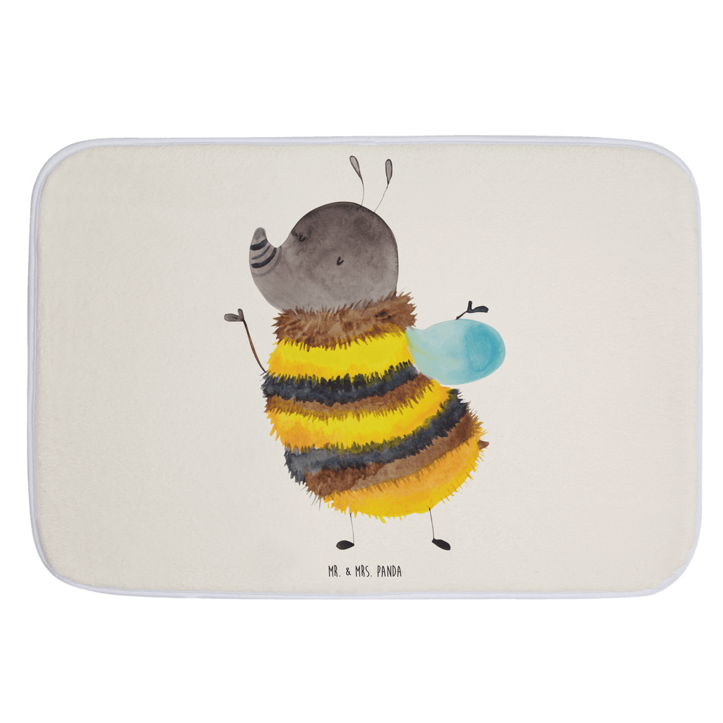 Badvorleger Hummel flauschig Badematte, Badteppich, Duschvorleger, Badezimmerteppich, Badezimmermatte, Badvorleger, Duschmatte, Duschteppich, Tiermotive, Gute Laune, lustige Sprüche, Tiere, Hummel, Flauschig, Biene, Blume, Natur