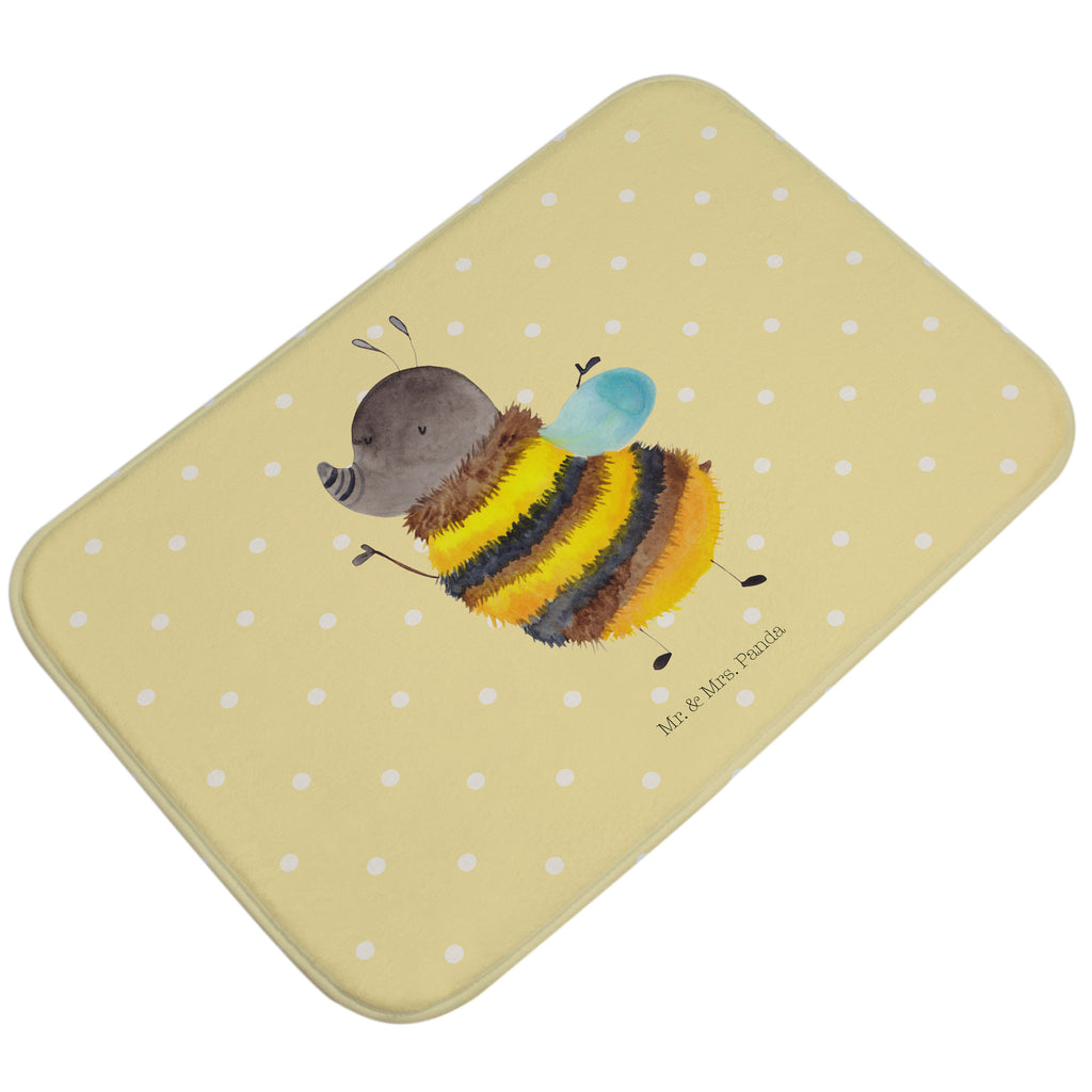 Badvorleger Hummel flauschig Badematte, Badteppich, Duschvorleger, Badezimmerteppich, Badezimmermatte, Badvorleger, Duschmatte, Duschteppich, Tiermotive, Gute Laune, lustige Sprüche, Tiere, Hummel, Flauschig, Biene, Blume, Natur