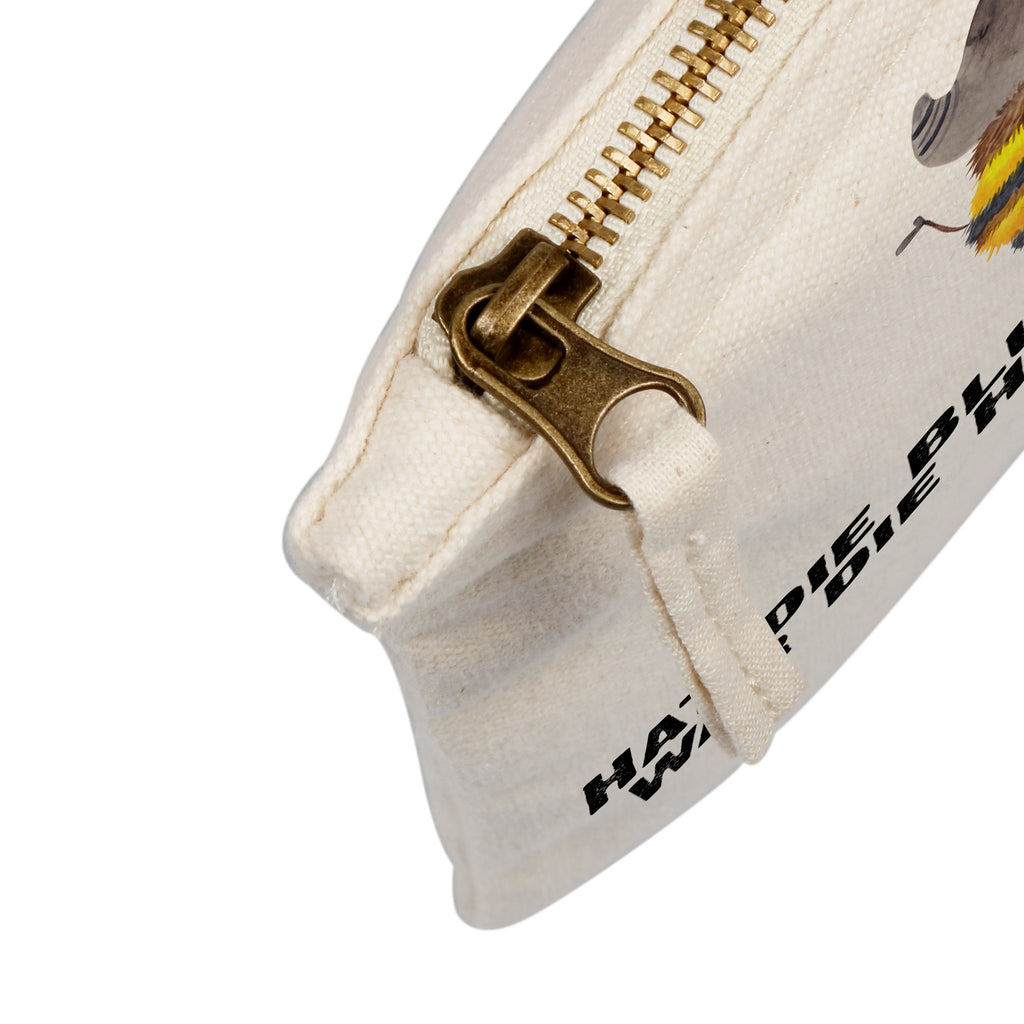 Schminktasche Hummel flauschig Schminktasche, Kosmetiktasche, Kosmetikbeutel, Stiftemäppchen, Etui, Federmappe, Makeup, XXL, Schminketui, Kosmetiketui, Schlamperetui, Tiermotive, Gute Laune, lustige Sprüche, Tiere, Hummel, Flauschig, Biene, Blume, Natur