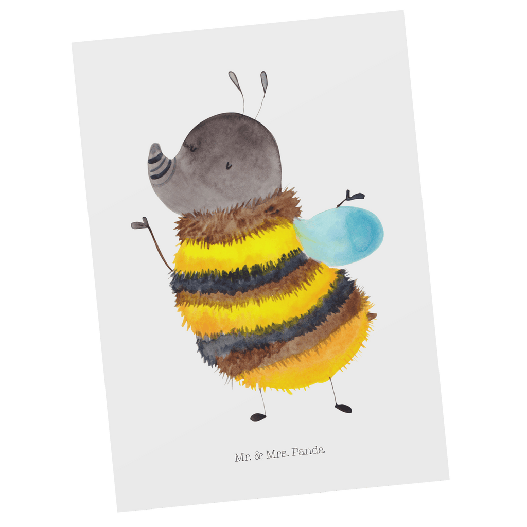 Postkarte Hummel flauschig Geschenkkarte, Grußkarte, Karte, Einladung, Ansichtskarte, Geburtstagskarte, Einladungskarte, Dankeskarte, Tiermotive, Gute Laune, lustige Sprüche, Tiere, Hummel, Flauschig, Biene, Blume, Natur