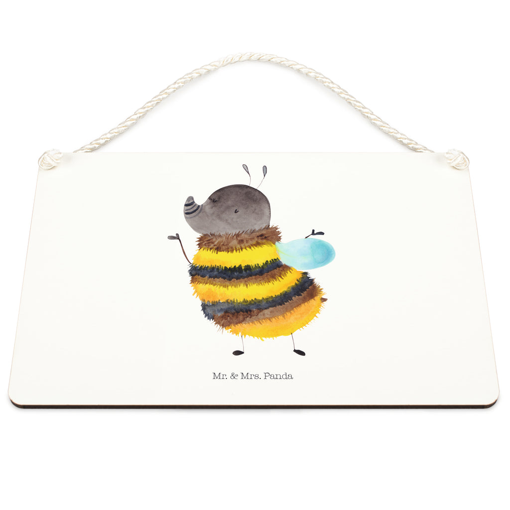 Deko Schild Hummel flauschig Dekoschild, Deko Schild, Schild, Tür Schild, Türschild, Holzschild, Wandschild, Wanddeko, Tiermotive, Gute Laune, lustige Sprüche, Tiere, Hummel, Flauschig, Biene, Blume, Natur