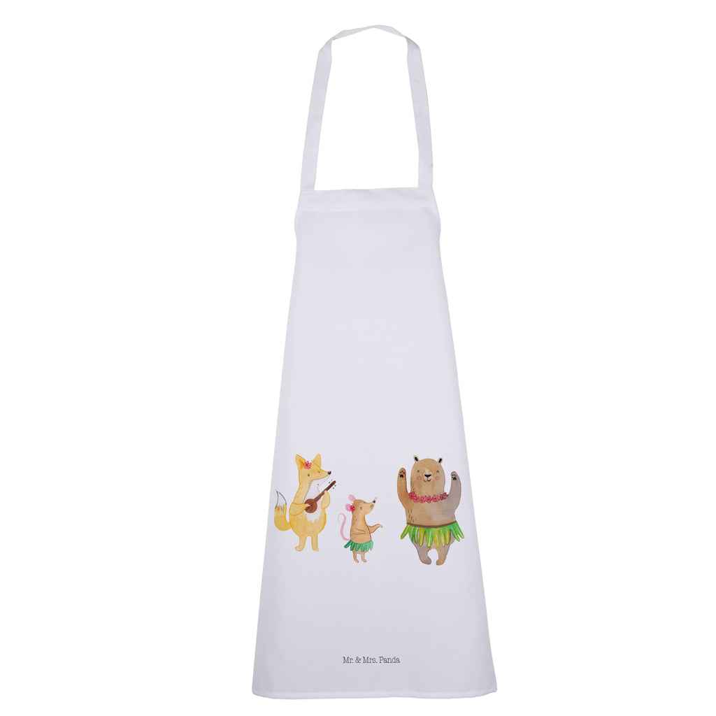 Kochschürze Waldtiere Aloha Schürze, Backschürze, Küchenschürze, Grillschürze, Latzschürze, Tiermotive, Gute Laune, lustige Sprüche, Tiere, Wald, Waldtiere, Musik, Aloha, Bär, Hase, Igel, Tanzen, Leben, Lachen