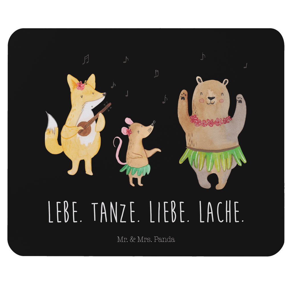 Mauspad Waldtiere Aloha Mousepad, Computer zubehör, Büroausstattung, PC Zubehör, Arbeitszimmer, Mauspad, Einzigartiges Mauspad, Designer Mauspad, Tiermotive, Gute Laune, lustige Sprüche, Tiere, Wald, Waldtiere, Musik, Aloha, Bär, Hase, Igel, Tanzen, Leben, Lachen