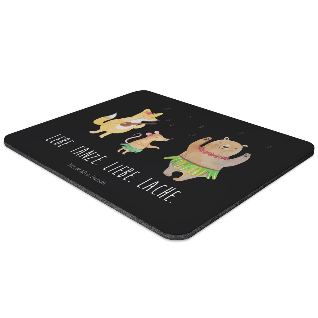 Mauspad Waldtiere Aloha Mousepad, Computer zubehör, Büroausstattung, PC Zubehör, Arbeitszimmer, Mauspad, Einzigartiges Mauspad, Designer Mauspad, Tiermotive, Gute Laune, lustige Sprüche, Tiere, Wald, Waldtiere, Musik, Aloha, Bär, Hase, Igel, Tanzen, Leben, Lachen