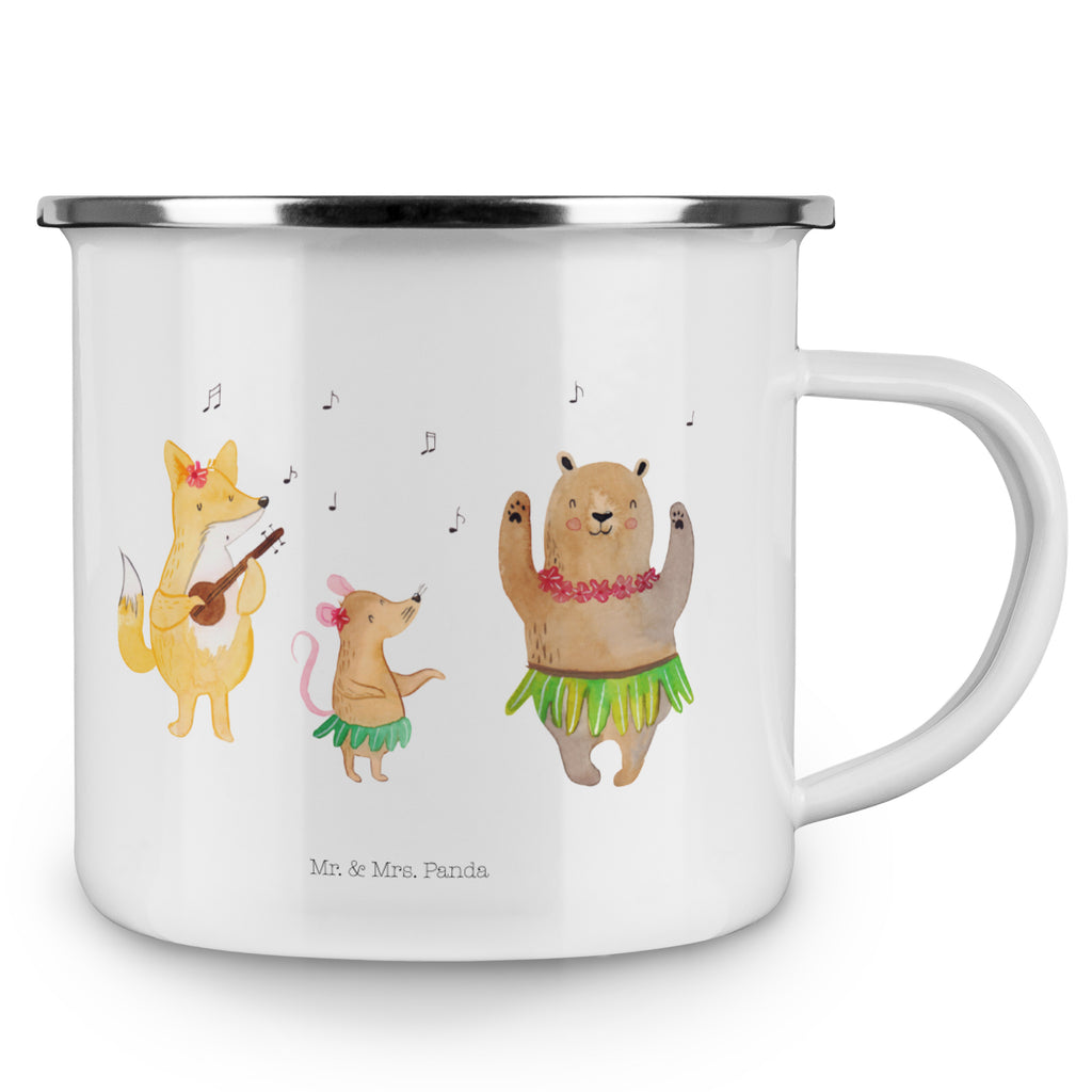 Camping Emaille Tasse Waldtiere Aloha Campingtasse, Trinkbecher, Metalltasse, Outdoor Tasse, Emaille Trinkbecher, Blechtasse Outdoor, Emaille Campingbecher, Edelstahl Trinkbecher, Metalltasse für Camping, Kaffee Blechtasse, Camping Tasse Metall, Tiermotive, Gute Laune, lustige Sprüche, Tiere, Wald, Waldtiere, Musik, Aloha, Bär, Hase, Igel, Tanzen, Leben, Lachen