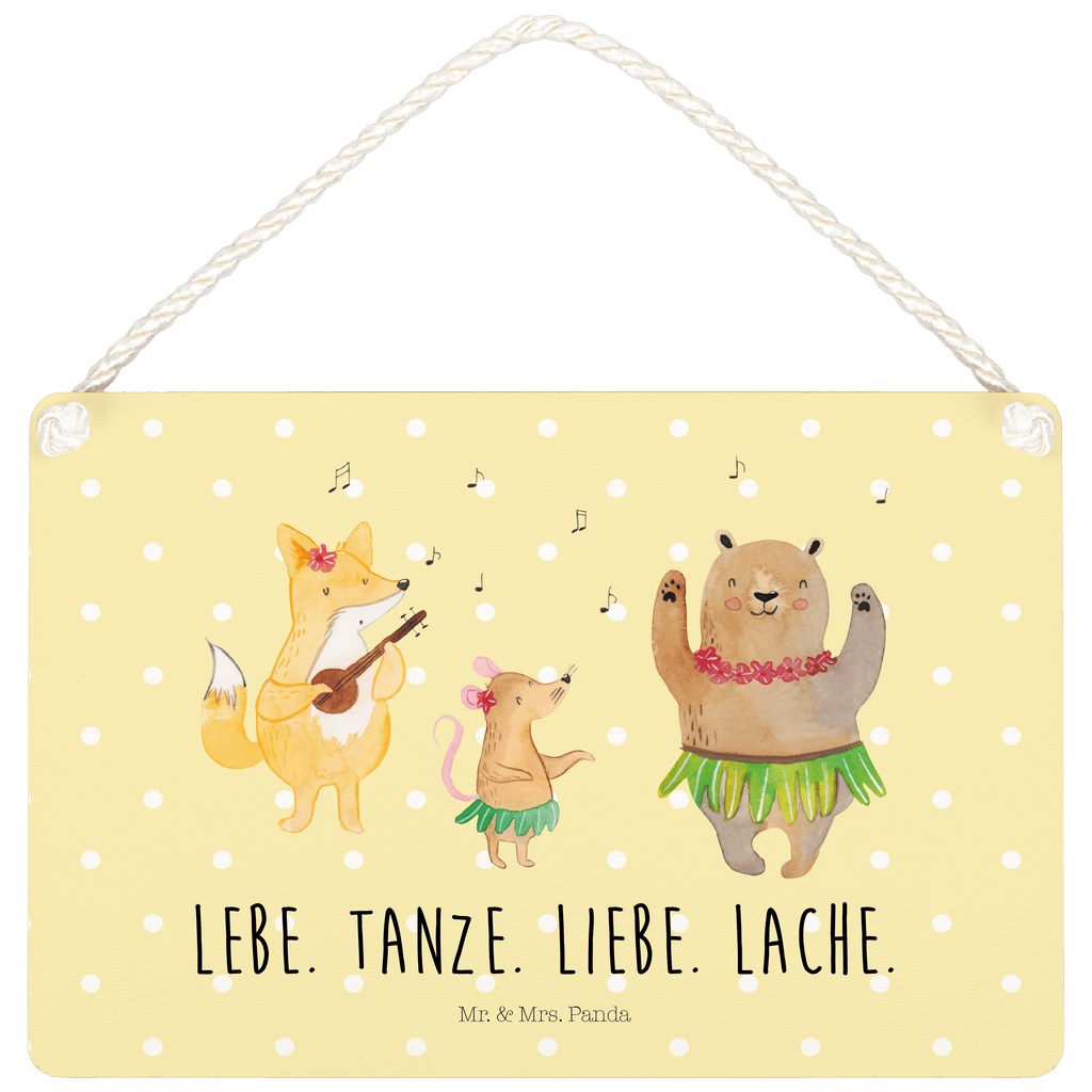 Deko Schild Waldtiere Aloha Dekoschild, Deko Schild, Schild, Tür Schild, Türschild, Holzschild, Wandschild, Wanddeko, Tiermotive, Gute Laune, lustige Sprüche, Tiere, Wald, Waldtiere, Musik, Aloha, Bär, Hase, Igel, Tanzen, Leben, Lachen