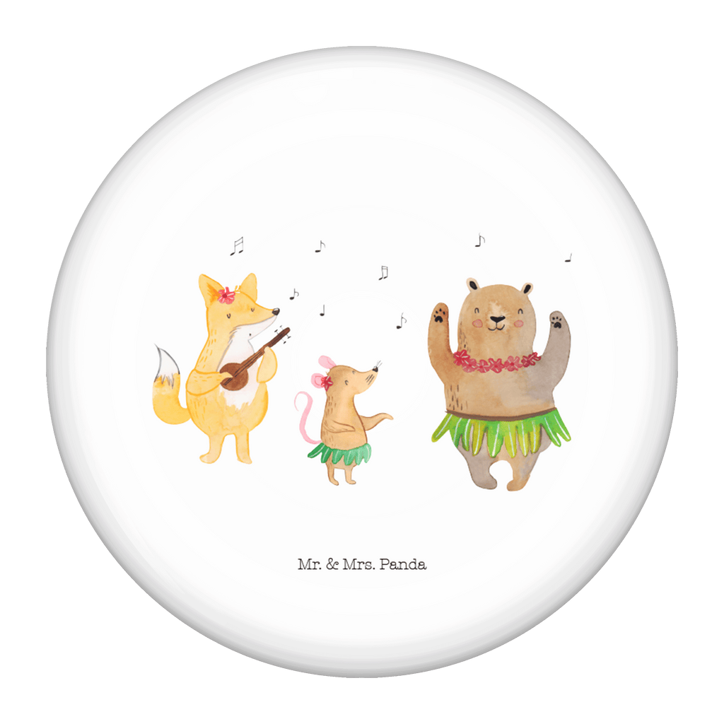 50mm Button Waldtiere Aloha 50mm Button, Button, Pin, Anstecknadel, Tiermotive, Gute Laune, lustige Sprüche, Tiere, Wald, Waldtiere, Musik, Aloha, Bär, Hase, Igel, Tanzen, Leben, Lachen