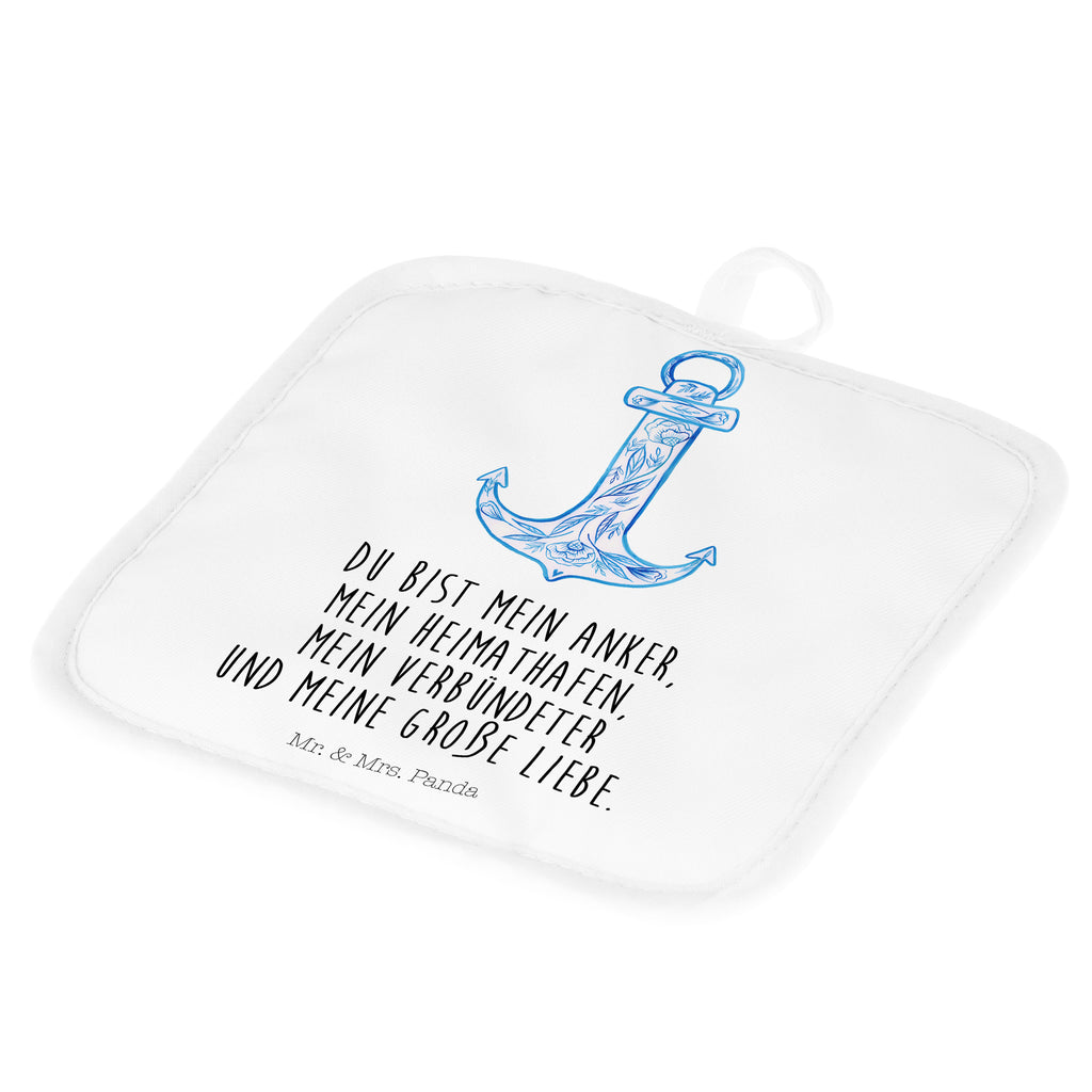 2er Set Topflappen  Anker Blau Topflappen, Topfuntersetzer, Ofenhandschuh, Topflappen Set, Topflappen lustig, Topflappen mit Spruch, Tiermotive, Gute Laune, lustige Sprüche, Tiere