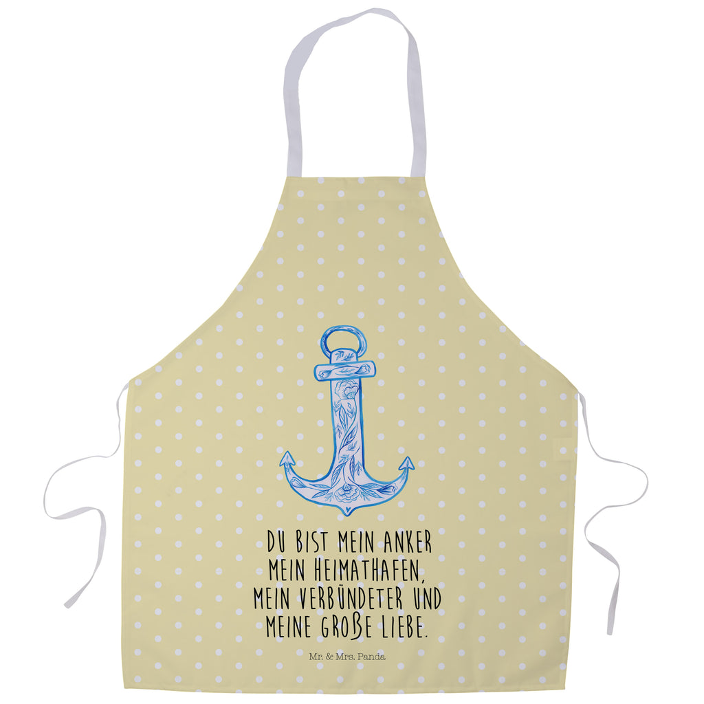 Kochschürze Anker Blau Schürze, Backschürze, Küchenschürze, Grillschürze, Latzschürze, Tiermotive, Gute Laune, lustige Sprüche, Tiere
