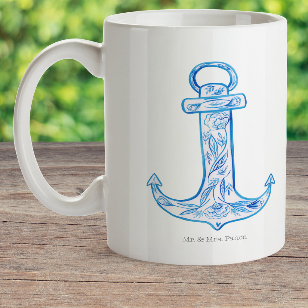 Kindertasse Anker Blau Kunststoff Tasse, Kindergarten, Tasse, Trinkbecher, Camping Becher, Kaffeetasse, Kunststoffbecher, Kindergartenbecher, Outdoorgeschirr, Kunststoffgeschirr, Reisebecher, Reisetasse, Kinderbecher, Tiermotive, Gute Laune, lustige Sprüche, Tiere