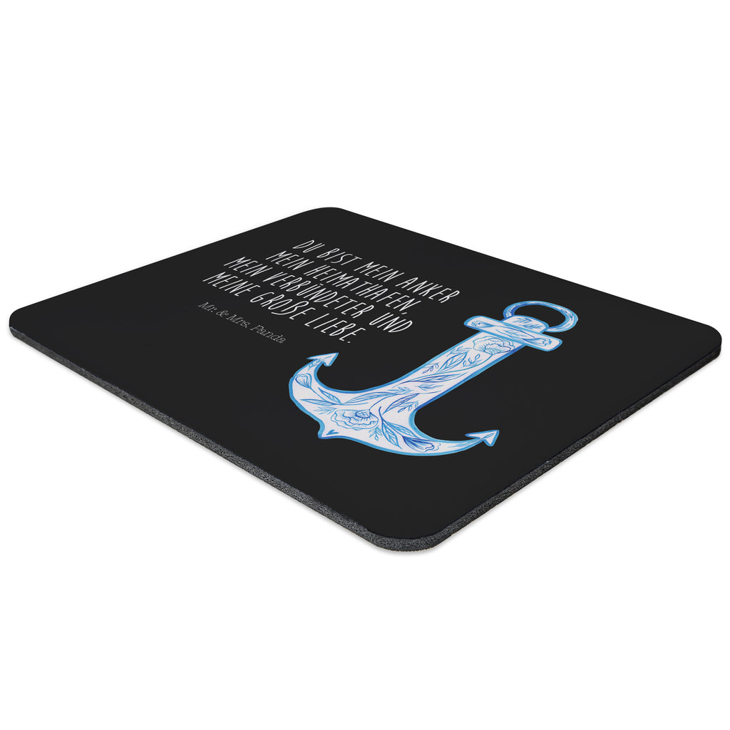 Mauspad Anker Blau Mousepad, Computer zubehör, Büroausstattung, PC Zubehör, Arbeitszimmer, Mauspad, Einzigartiges Mauspad, Designer Mauspad, Tiermotive, Gute Laune, lustige Sprüche, Tiere