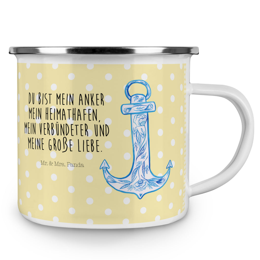 Camping Emaille Tasse Anker Blau Campingtasse, Trinkbecher, Metalltasse, Outdoor Tasse, Emaille Trinkbecher, Blechtasse Outdoor, Emaille Campingbecher, Edelstahl Trinkbecher, Metalltasse für Camping, Kaffee Blechtasse, Camping Tasse Metall, Tiermotive, Gute Laune, lustige Sprüche, Tiere