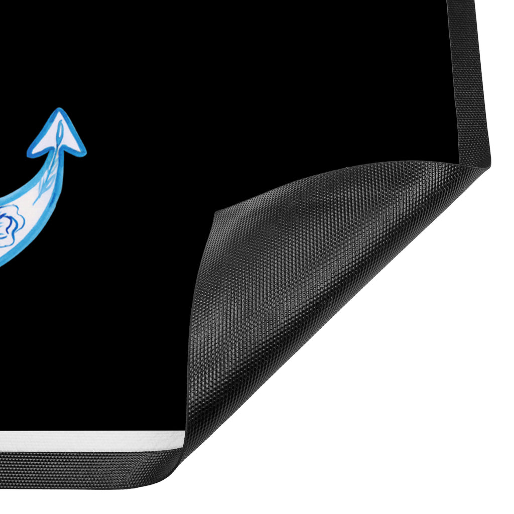 Fußmatte Anker Blau  Türvorleger, Schmutzmatte, Fußabtreter, Matte, Schmutzfänger, Fußabstreifer, Schmutzfangmatte, Türmatte, Motivfußmatte,  Haustürmatte, Vorleger  süße Tiermotive, gute Laune, lustige Sprüche, Tiere