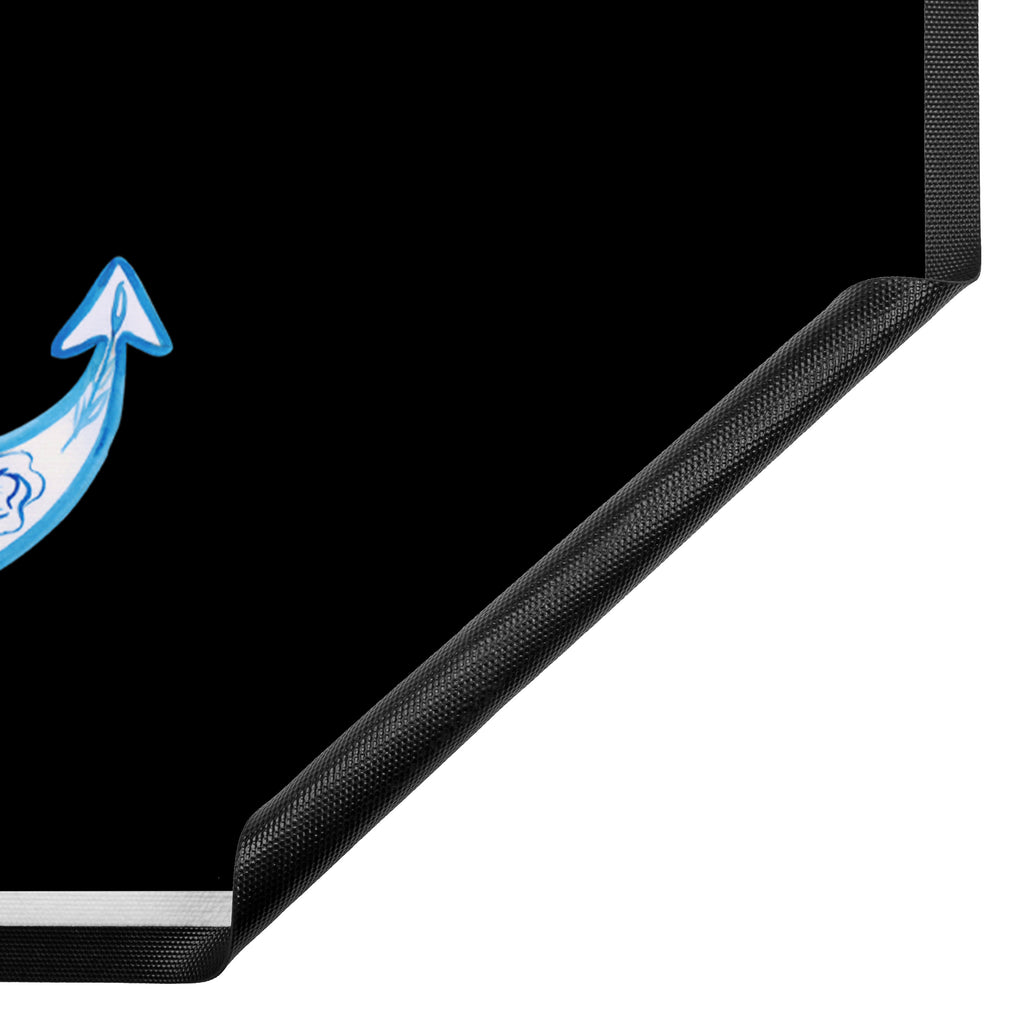 Fußmatte Anker Blau  Türvorleger, Schmutzmatte, Fußabtreter, Matte, Schmutzfänger, Fußabstreifer, Schmutzfangmatte, Türmatte, Motivfußmatte,  Haustürmatte, Vorleger  süße Tiermotive, gute Laune, lustige Sprüche, Tiere