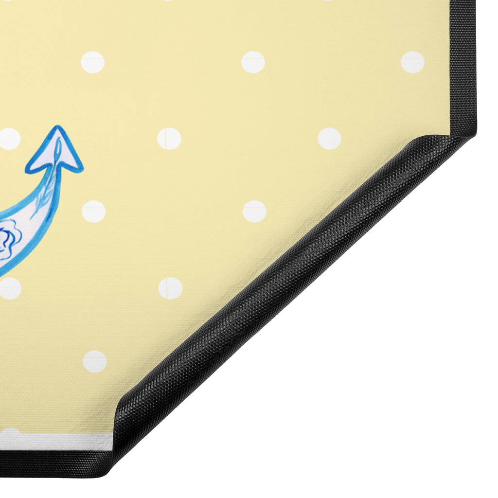 Fußmatte Anker Blau  Türvorleger, Schmutzmatte, Fußabtreter, Matte, Schmutzfänger, Fußabstreifer, Schmutzfangmatte, Türmatte, Motivfußmatte,  Haustürmatte, Vorleger  süße Tiermotive, gute Laune, lustige Sprüche, Tiere