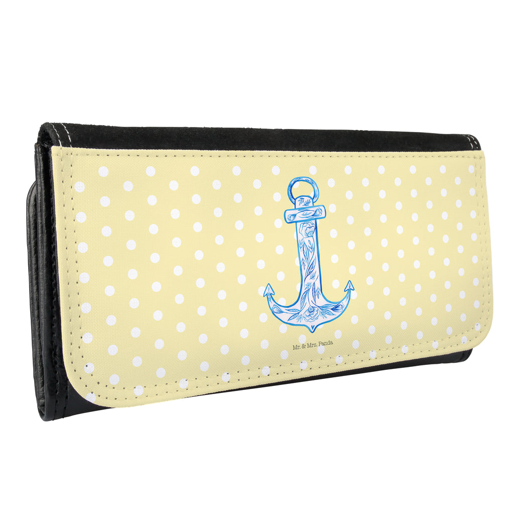 Damen Portemonnaie Anker Blau Portemonnaie, Portemonee, Geldbörse, Damen, Groß, XXL, Geldbeutel, Portemonnaies, Tiermotive, Gute Laune, lustige Sprüche, Tiere