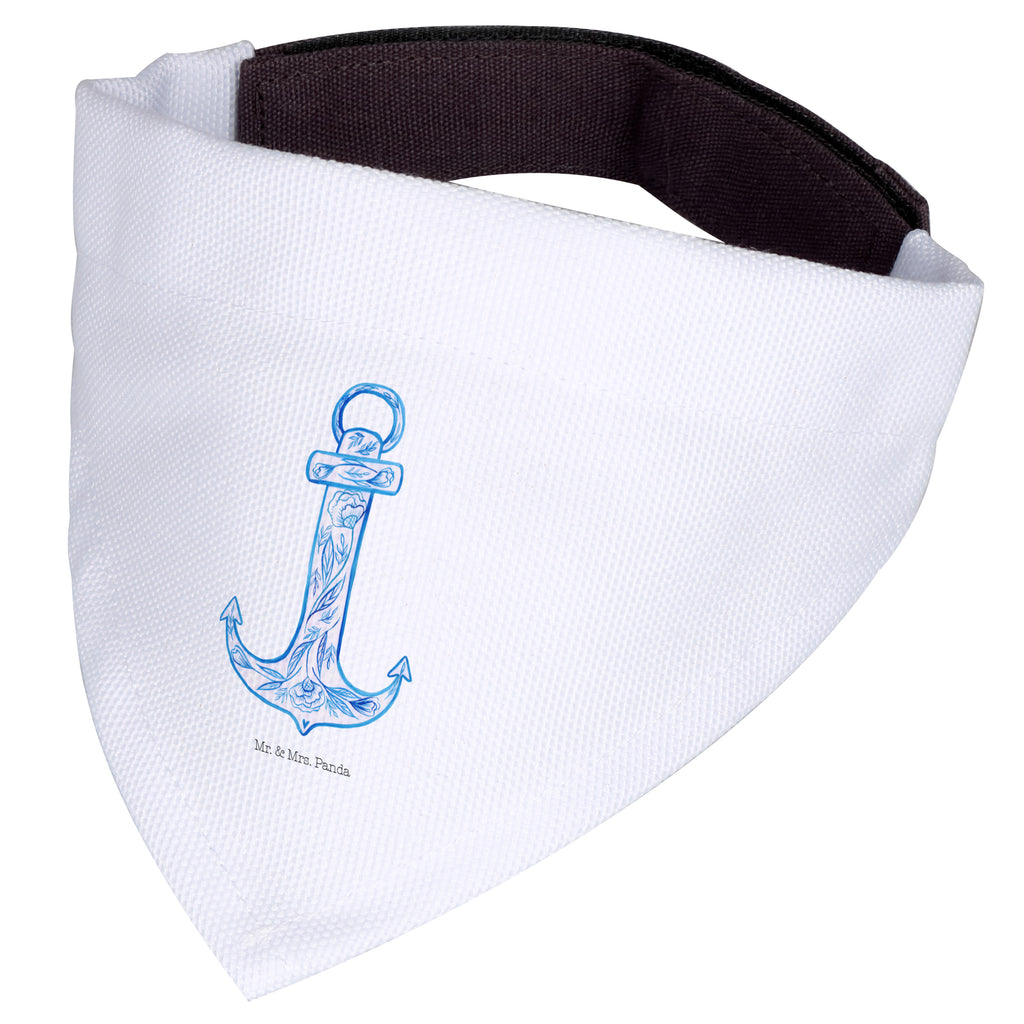 Hundehalstuch S Anker Blau Hundehalstuch, Halstuch, Hunde, Tuch, klein, kleine Hunde, Tiermotive, Gute Laune, lustige Sprüche, Tiere
