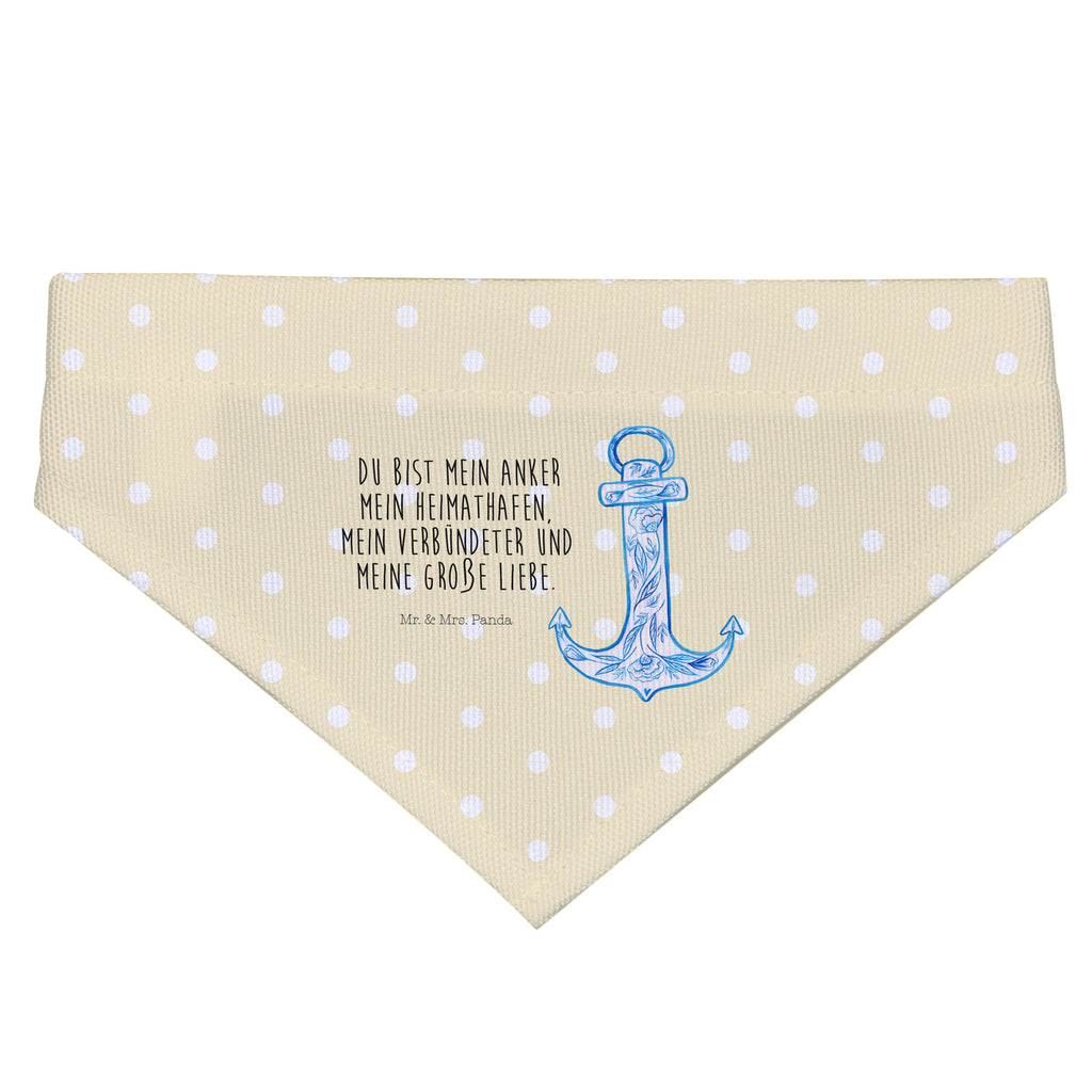 Hundehalstuch S Anker Blau Hundehalstuch, Halstuch, Hunde, Tuch, klein, kleine Hunde, Tiermotive, Gute Laune, lustige Sprüche, Tiere